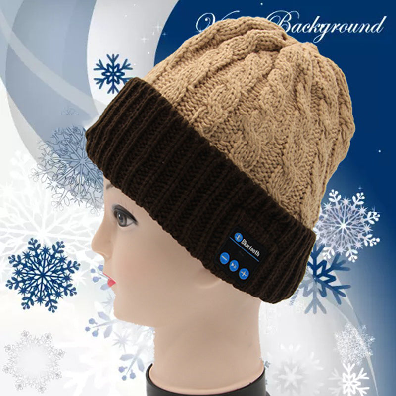 Bluetooth headset music cap