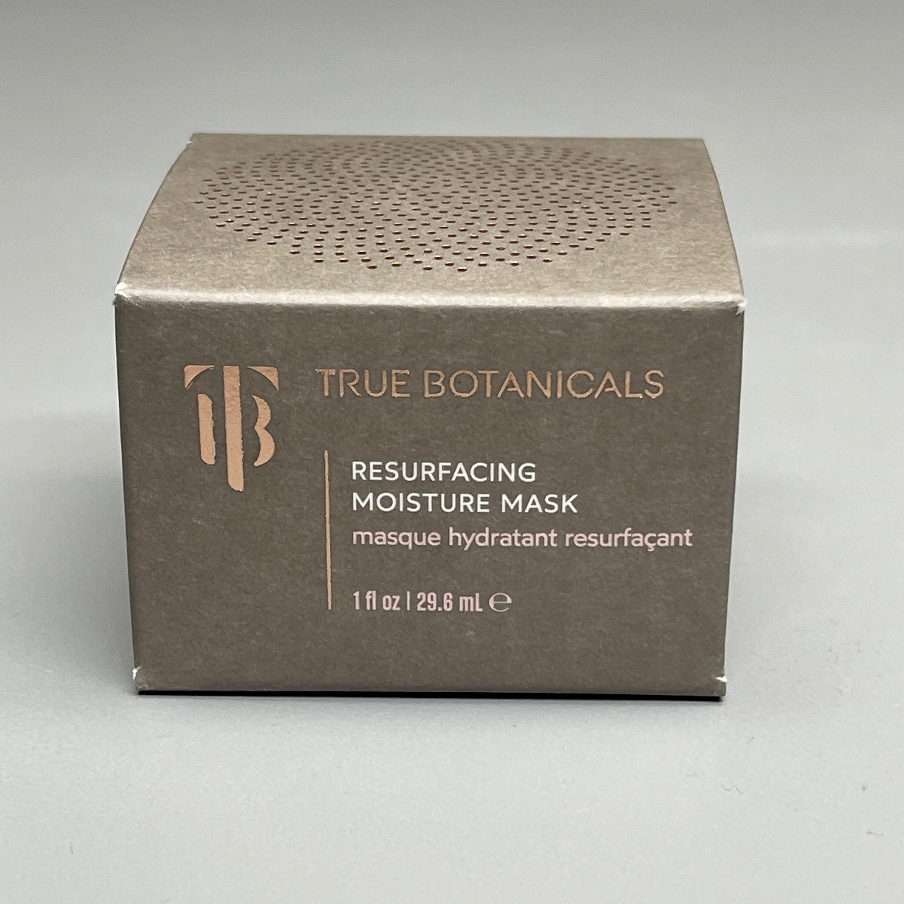 TRUE BOTANICALS Lactic Acid Resurfacing Moisture Face Mask 1 fl oz (New)