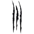 1/2PCS Auto Car Stickers Reflective Monster Claw Marks Scratch Stripe Marks Auto Headlight Decal Dinosaur Raptor Scratches Decor Claw Marks Decal Reflective Sticker Monster Claw Marks Headlight Car Sticker Stripes Scratch Decal Vinyl Sticker
