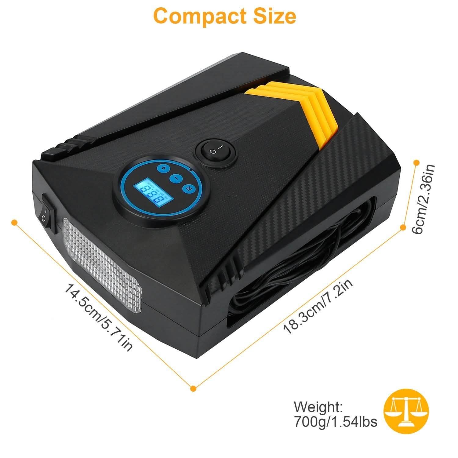 12V DC 100W 150PSI Digital Tire Inflator