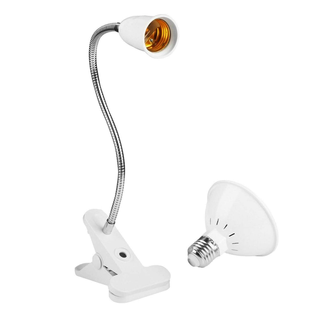 12W LED 360° Rotatable Plant Grow Light with Desk Clip