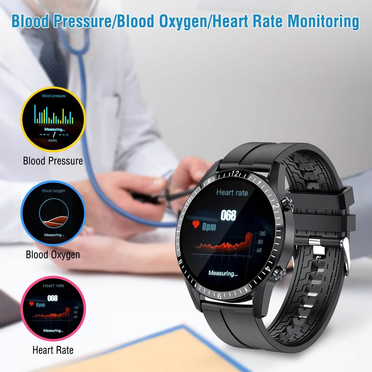 1.3 inch Wireless Smart Watch