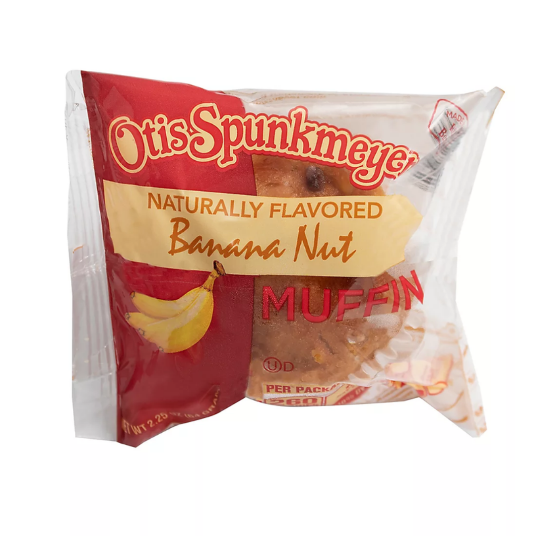 Otis Spunkmeyer Banana Nut Muffin (2.2oz)
