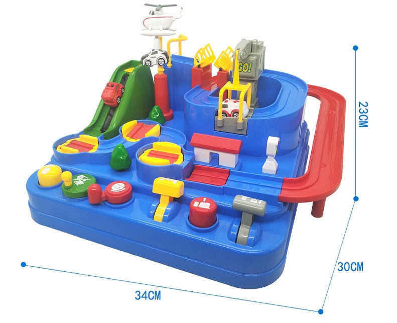 Console track toy