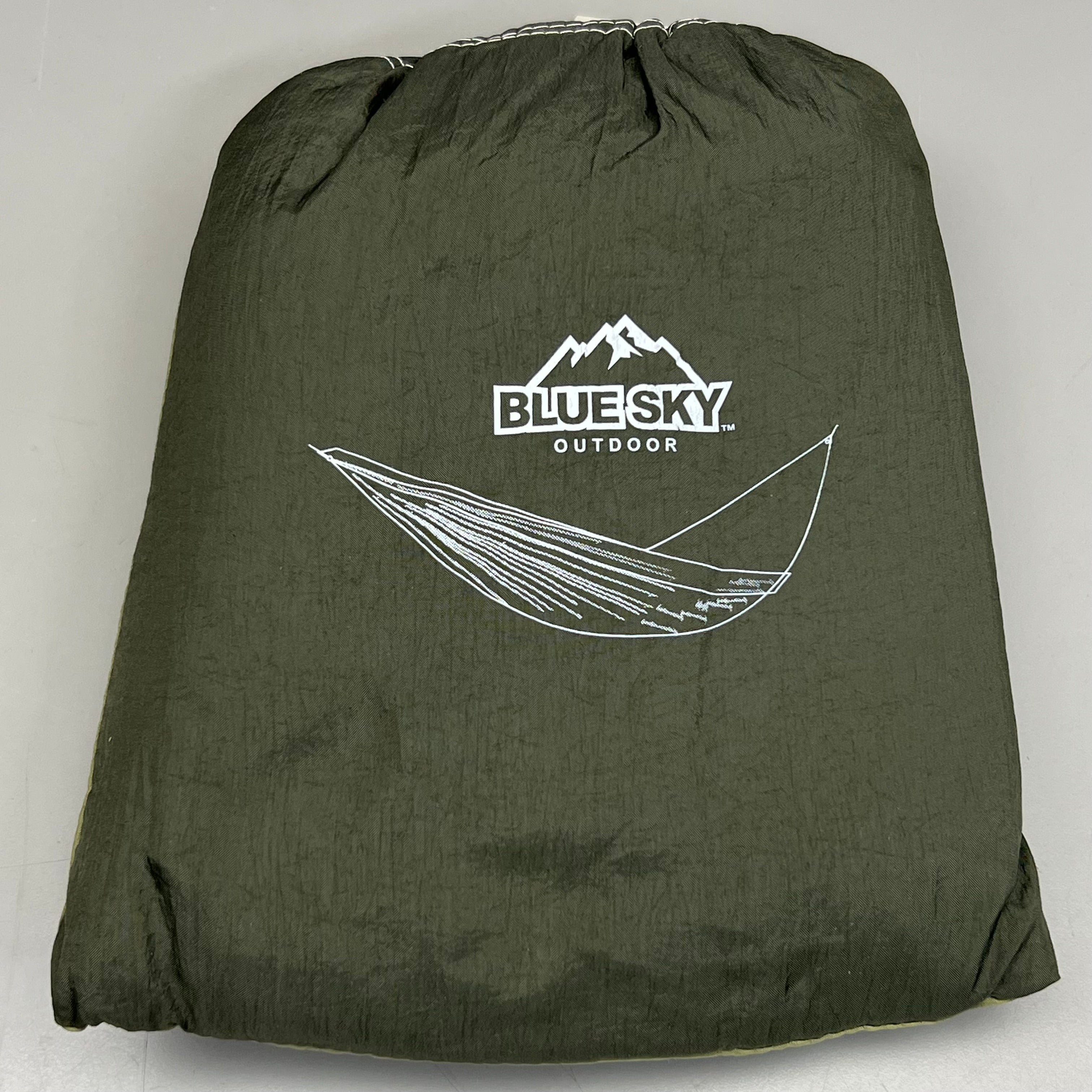 BLUE SKY Double Parachute Hammock Green QH00827
