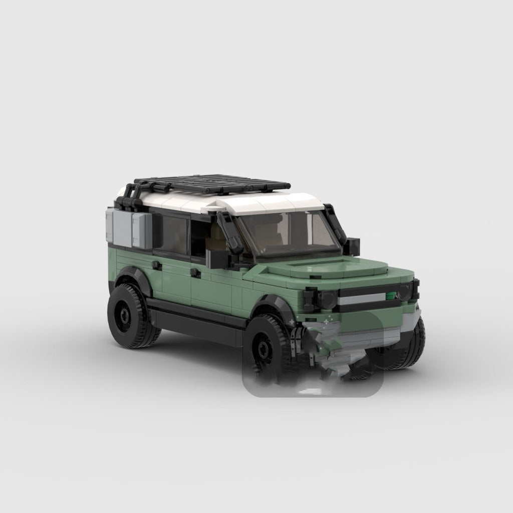 Creative DIY Building Block Car Model