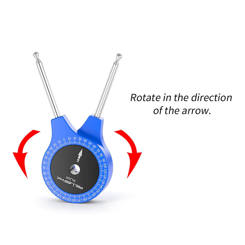 RISK Road Bicycle Airship - Fitting Knee Joint Angle Measuring Protractor for Bike Riding Posture