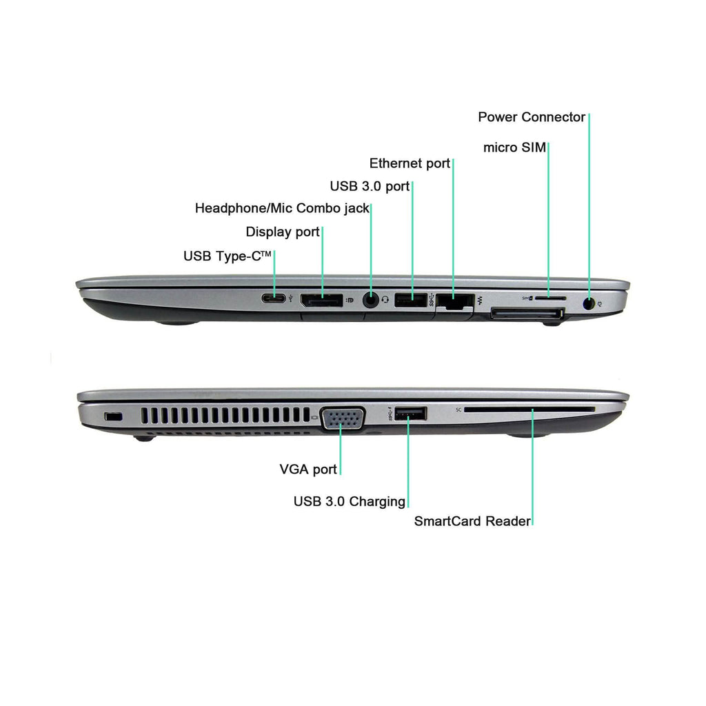 HP Elitebook 745G3 Laptop 14" Computer Windows 10 Professional 64 Bit (Refurbished)