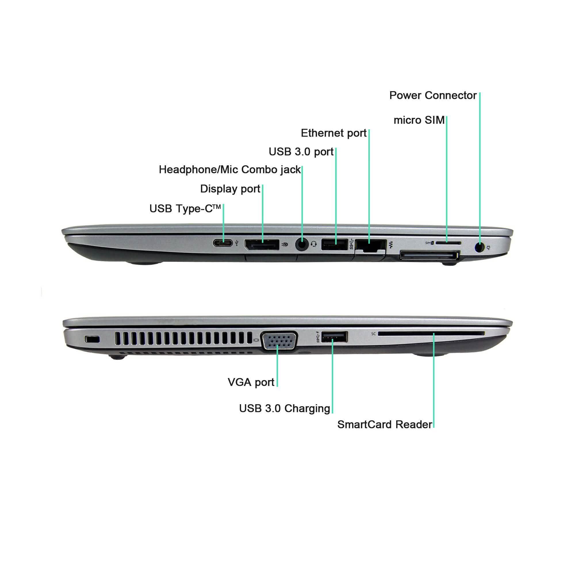 HP Elitebook 745G3 Laptop 14" Computer Windows 10 Professional 64 Bit (Refurbished)