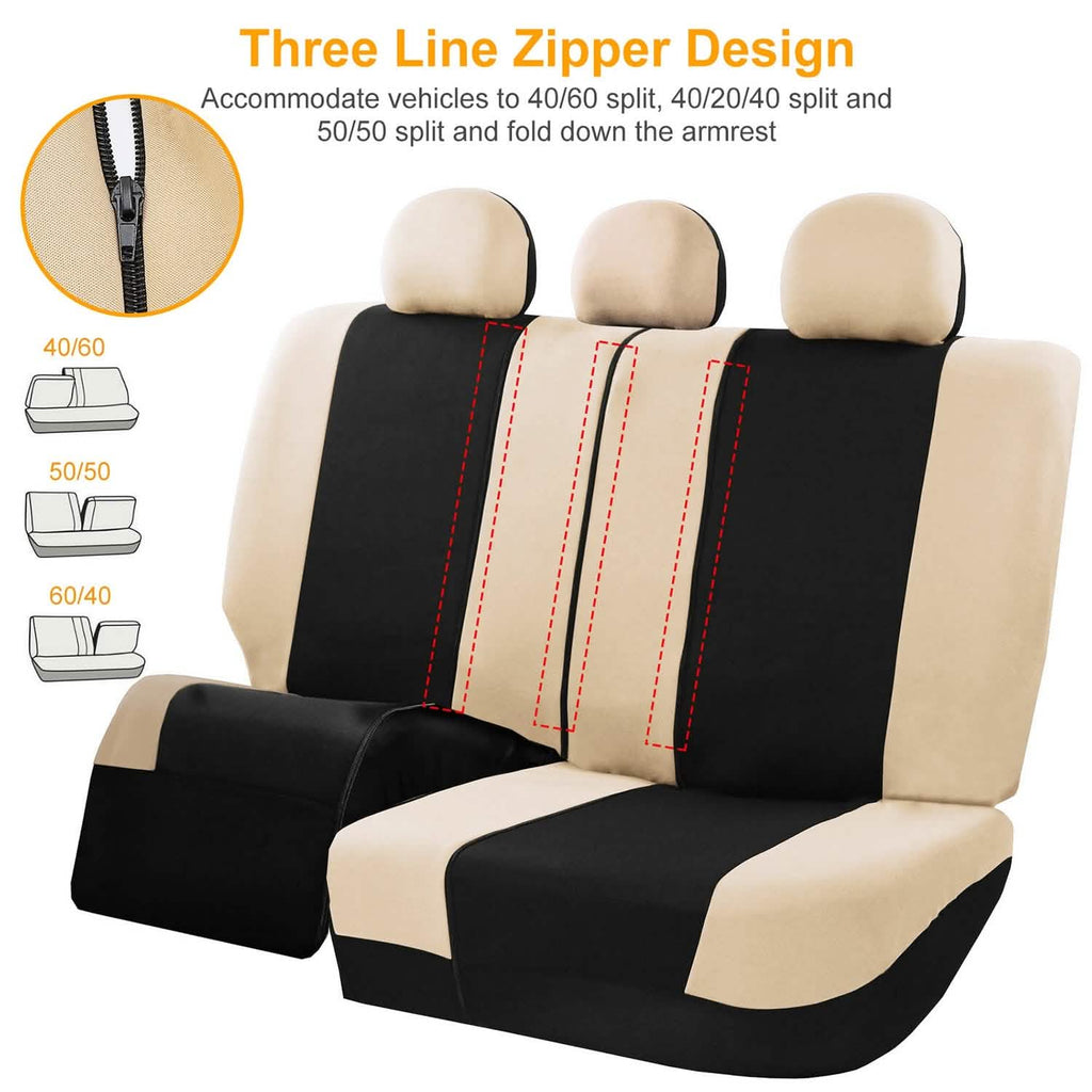 14-Pieces: Universal Auto Seat Cover Set