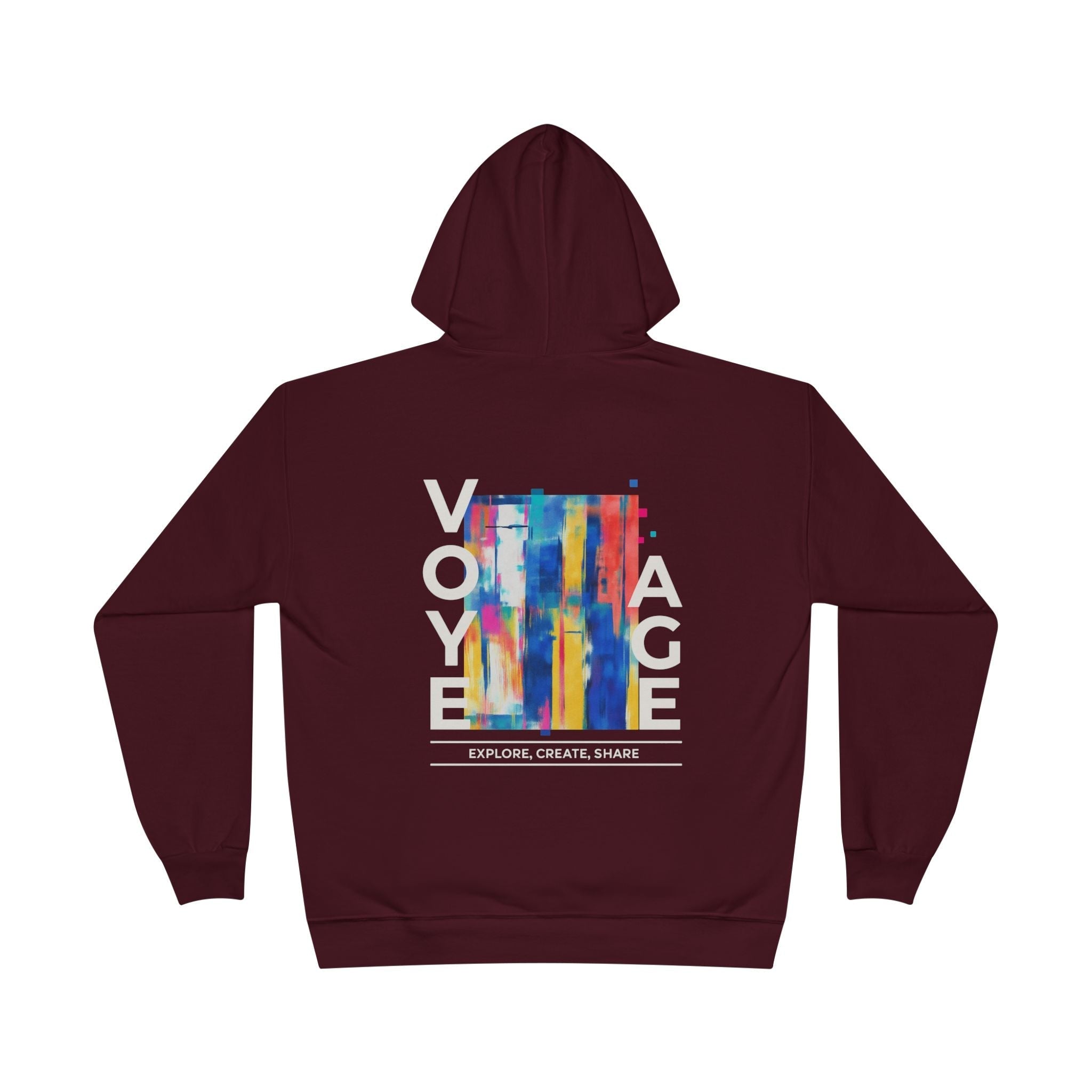 Eco-Friendly Pullover Hoodie - Modern Sustainable Design