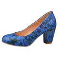 Shallow round head single shoes thick