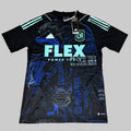 AEROREADY Los Angeles Football Club Women’s Jersey Sz-M Black/Blue IP2054 205