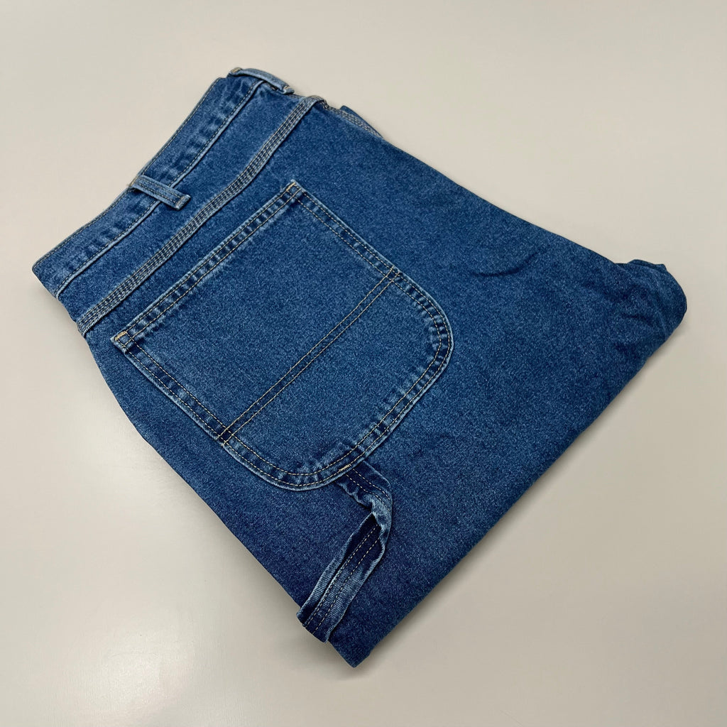 DICKIES Relaxed Fit Carpenter Jean Mns Sz 42X30 Stonewashed Indigo Blue 19294SNB