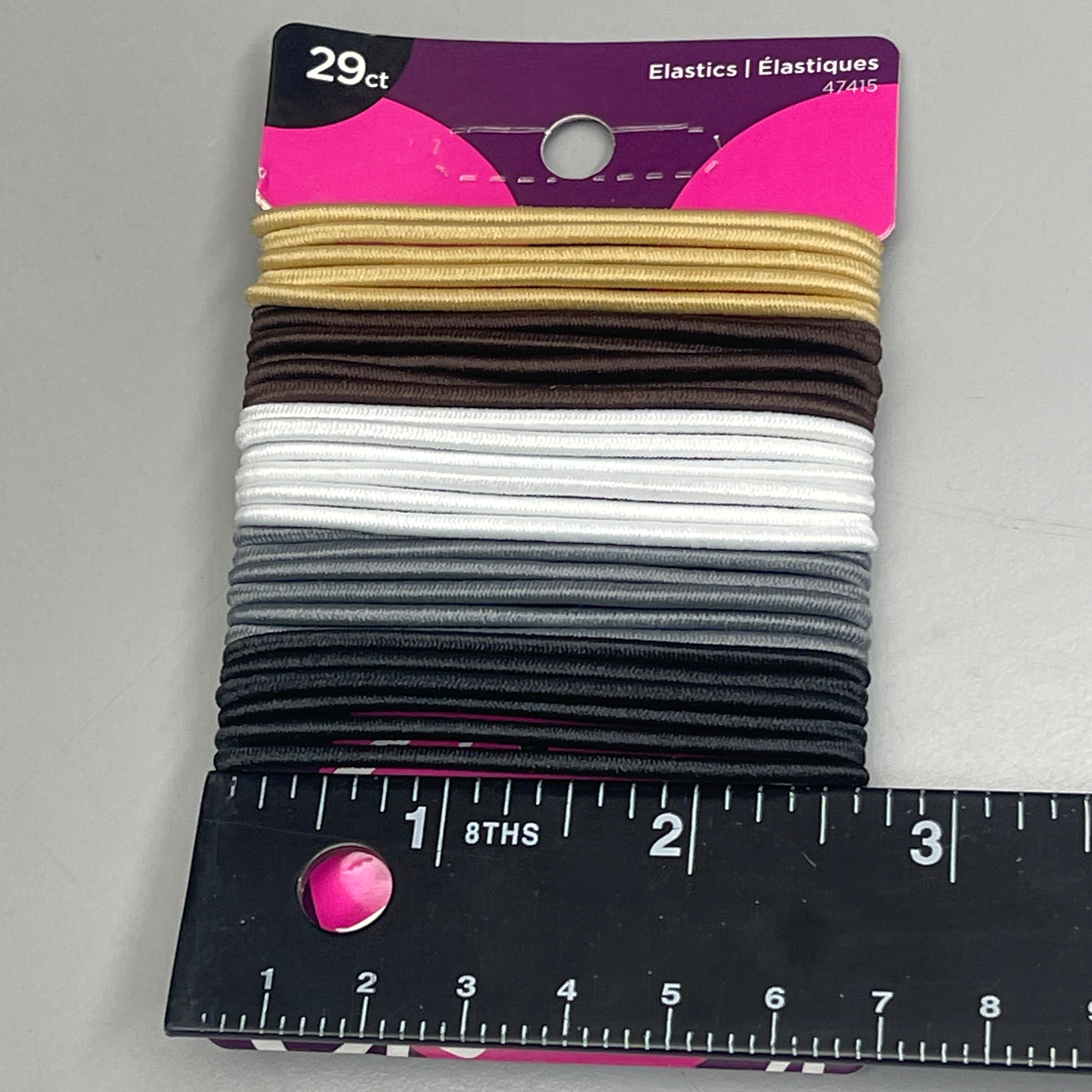 GOODY 29 Ouchless Damage-Free Hold Elastics Assorted Colors 3000568 (New)