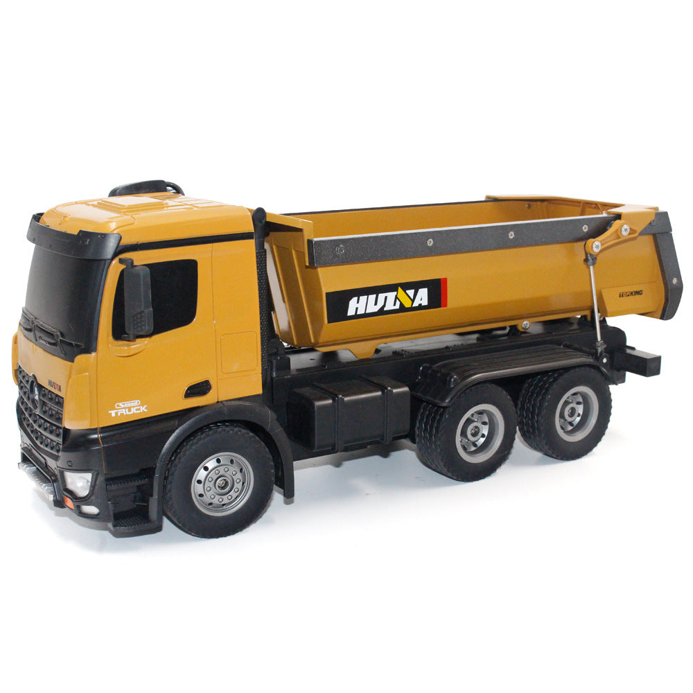 Remote Controlled Engineering Toy Car Made Of Alloy Electric Remote Controlled Dump Truck For Sandy Beaches