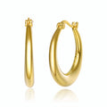 14K Gold Plated Clip In Earrings