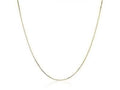 14K Yellow Gold High Polish Classic Box Link Chain Necklace