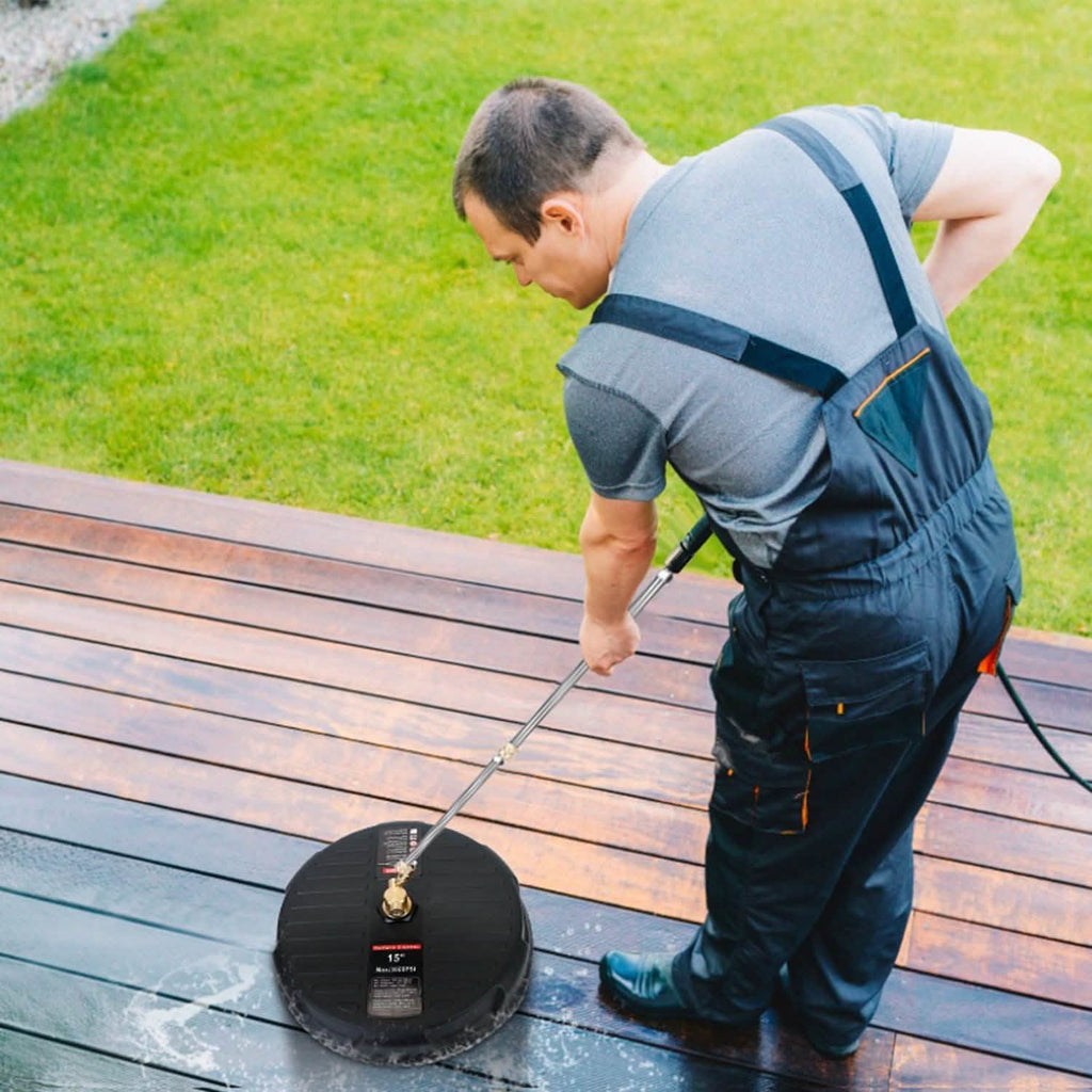 15" High Pressure Flat Surface Cleaner