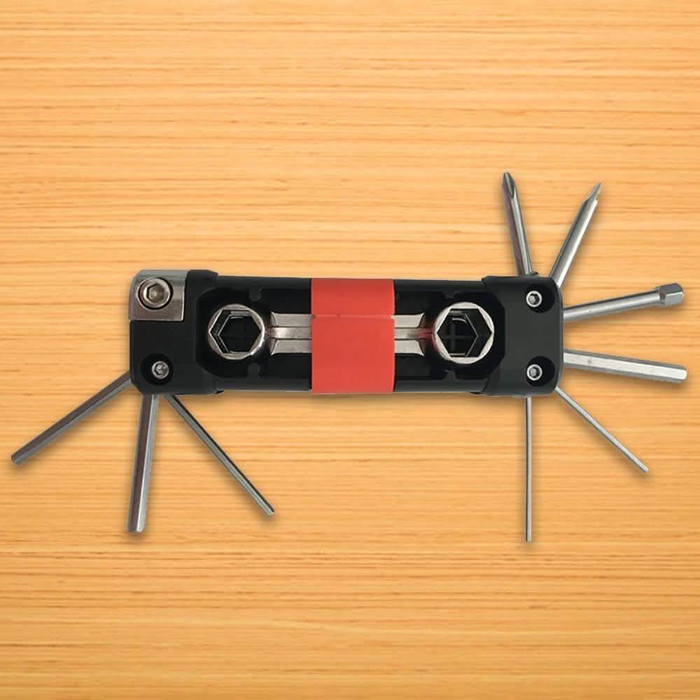 15-in-1 Multifunction Pocket Bike Tool Kit