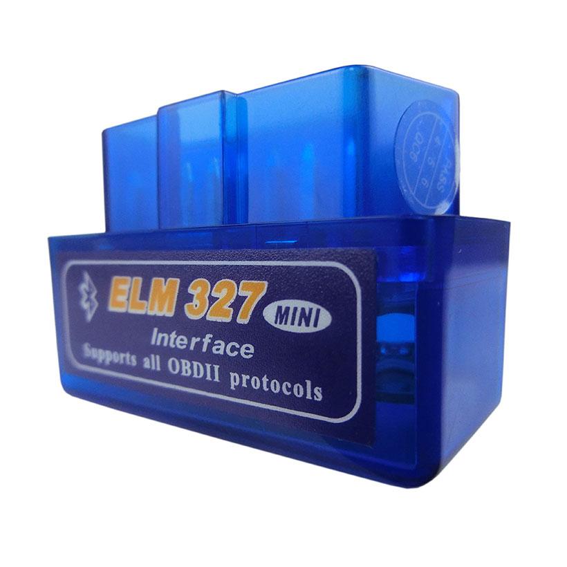 Super Mini Elm327 Bluetooth OBD2 V1.5 Elm 327 V 1.5 OBD 2 Car Diagnostic-Tool Scanner Elm-327 OBDII Adapter Auto Diagnostic Tool