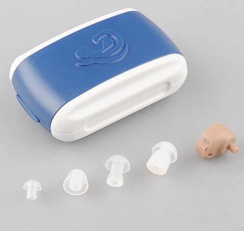 Hearing Aid Portable Small Mini In Ear Invisible Amplifier Sound Adjustable