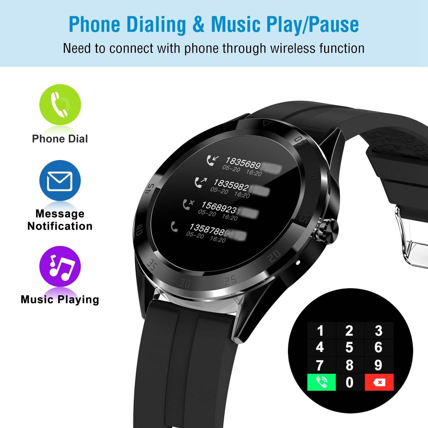 1.54" Wireless Fitness Tracker