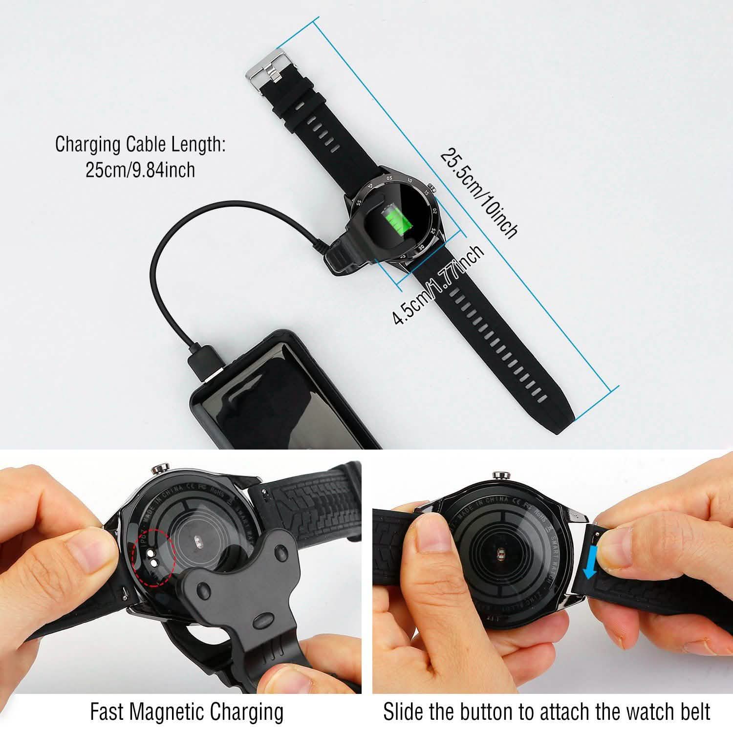 1.54" Wireless Fitness Tracker