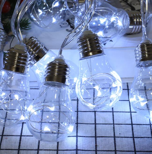 5M Solar Bulb Copper Wire String Light