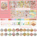 Creative 3D Miniature Cottage Diorama Sticker Set