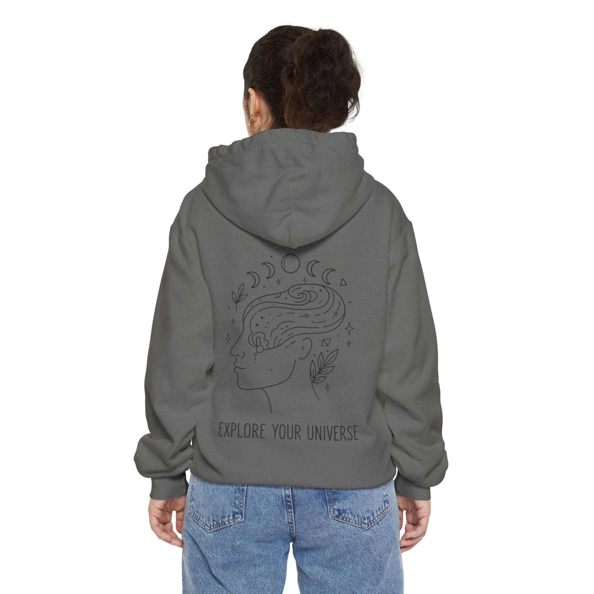 Explore Your Uniqueness Hoodie, Garment-Dyed Unisex Hoodie, Cozy Gift for Explorers, Comfortable Everyday Wear, Perfect for All Occasions