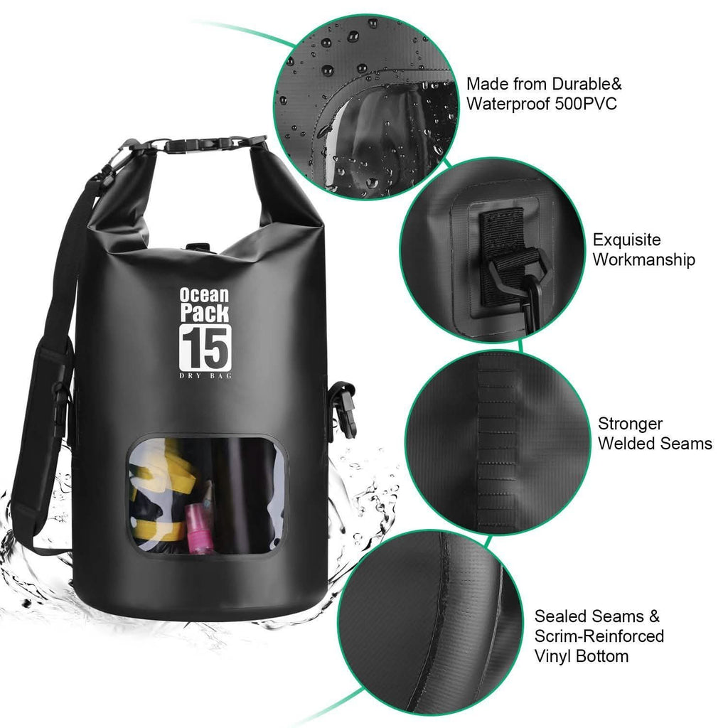 15L Waterproof Lightweight Dry Bag