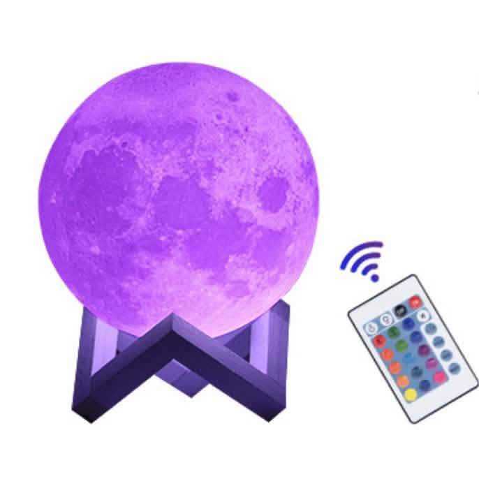 16-Color Lamp with Stand and Wireless Remote