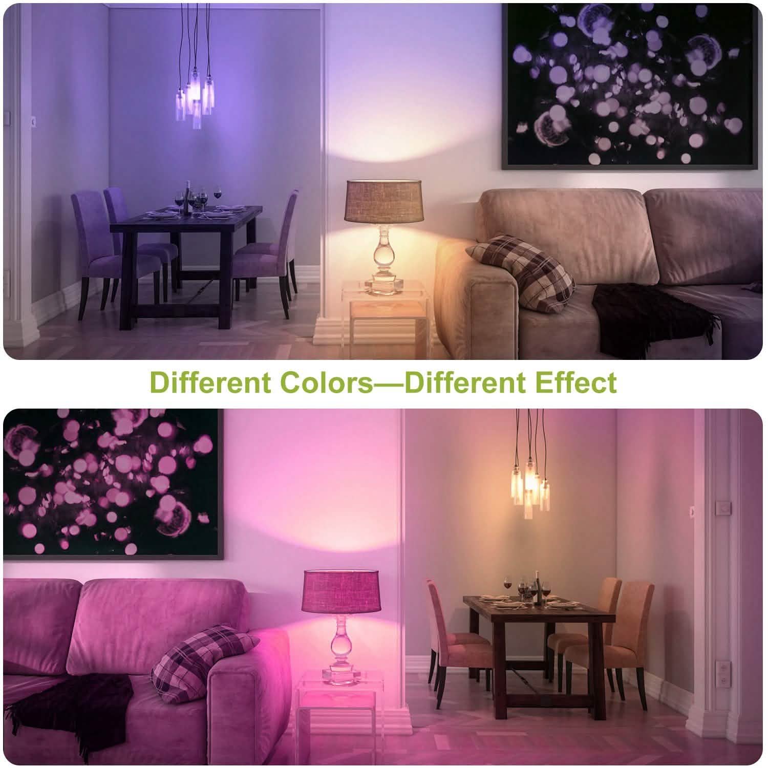 16 Colors Change LED Bulbs E27 3W RGD Dimmable Mood Lighting Lamp