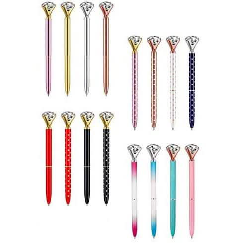 16-Pack: Cute Diamond Ballpoint Pen
