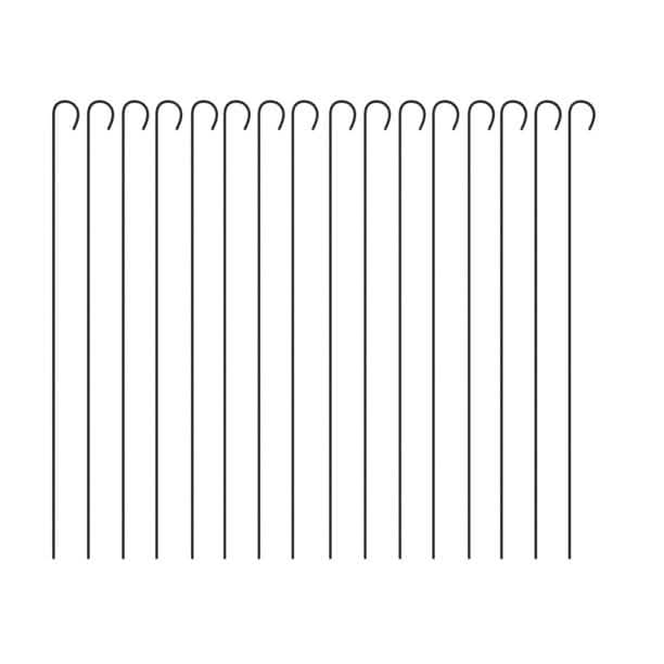 16 Panels Large Indoor Metal Pet Fence