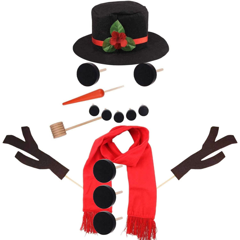 16-Piece: Snowman Decorating Dressing Kit