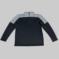 ADIDAS Men's 1/4 Zip Lightweight Pullover Golf Sweatshirt Sz-L Black/Grey GH7052