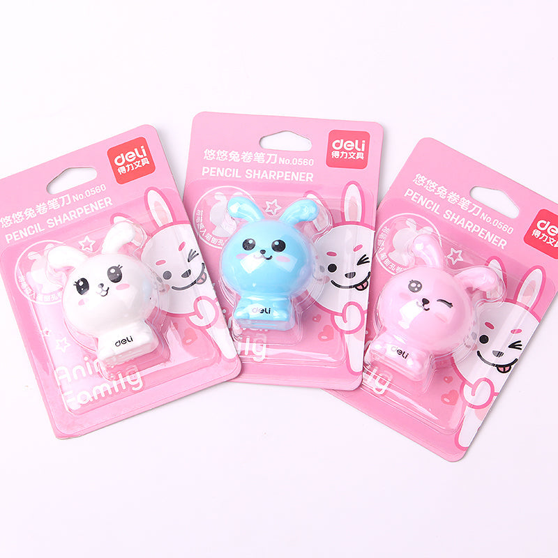 Mini Cartoon Pencil Sharpener Children's Manual Pencil Sharpener Sharpener Small