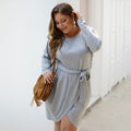 Fashion Casual Plus Size Women's Sexy Dress