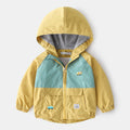 Spring New Korean Cartoon Hooded Kid In Trendy Style