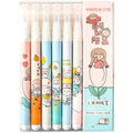 Double-Headed Highlighter 6-Color Set Marker Pen