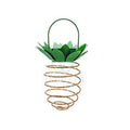 Outdoor Waterproof Garden Pineapple Solar Lights Path Lights Hanging Fairy Lights Solar Led Warm Fairy String Decor