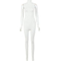 Autumn And Winter New Products Fashionable European And American Style Women Sexy Skinny Sleeveless Jumpsuit