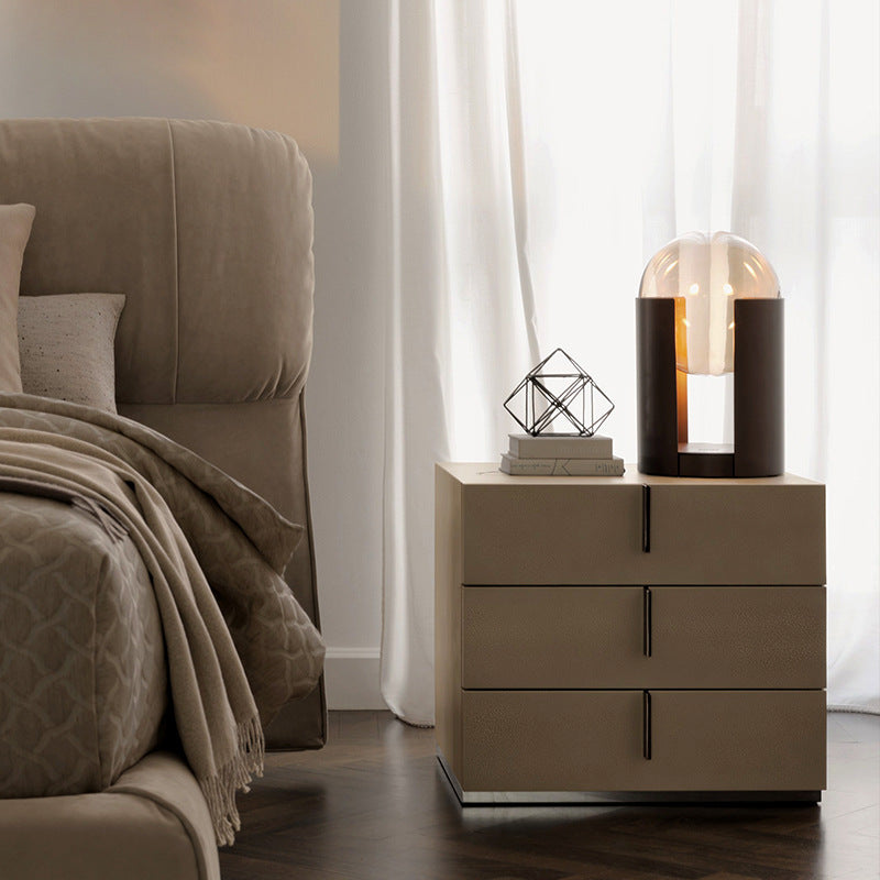 New unique Modern Glass lighting Led Table Lamp Bedroom Bedside