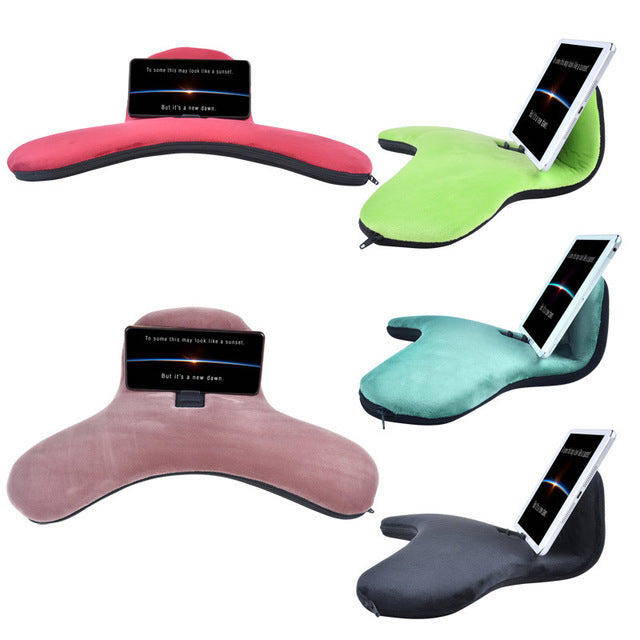Reading Pillow Lazy Bracket Mobile Phone Clip Wrist Phone Pillow