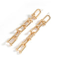 Frosty Wind Chain Earrings Jewelry