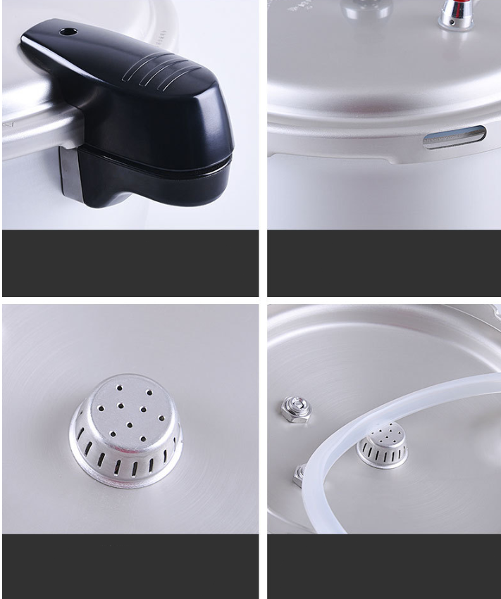 New Stainless steel with a blast-resistant feature Pressure Cooker