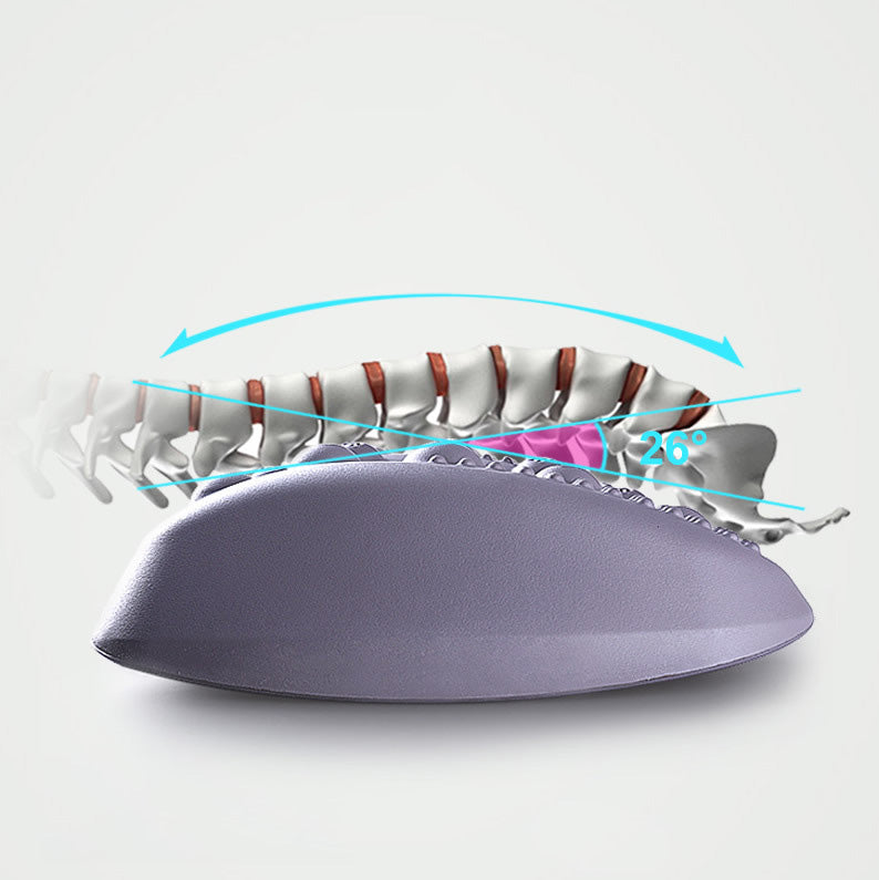 Lumbar Massager Back Physiotherapy Magnetic Therapy Home Lumbar Disc Pain Chiropractic Pillow Correction Traction Lumbar Spine