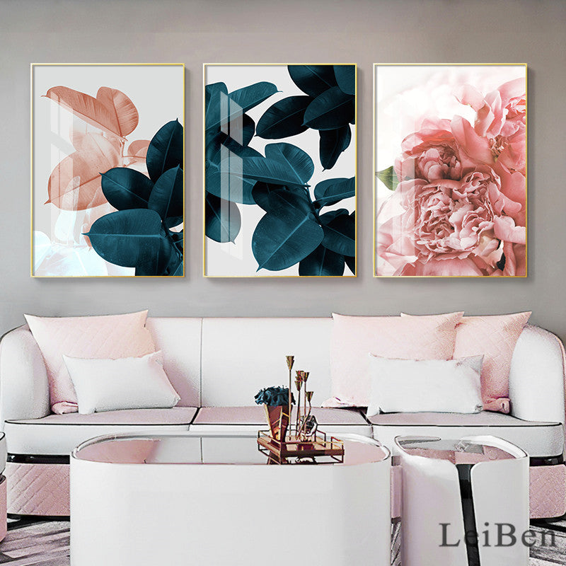 Nordic Style Living Room Decoration Assembly Painting, Bedroom Dining Sofa Background Wall Painting